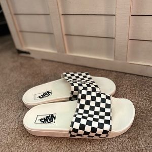 Vans Checkered Slide-Ons
